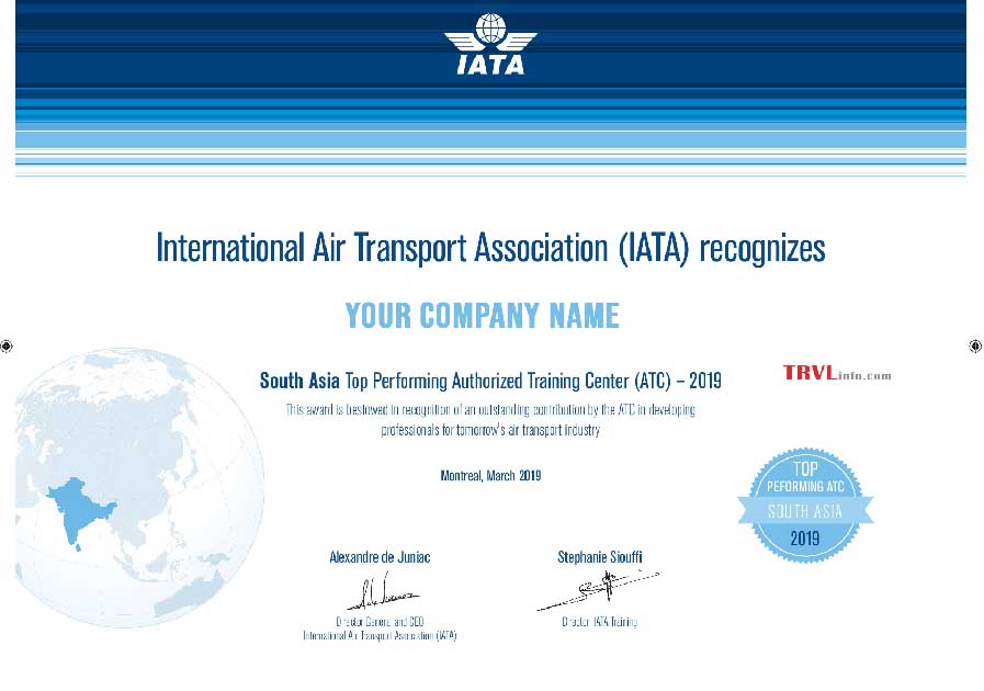What is IATA in Tourism