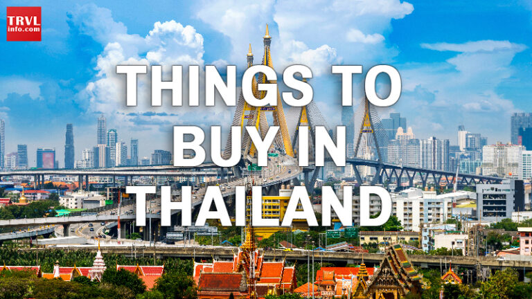 Cheapest Things to Buy in Thailand